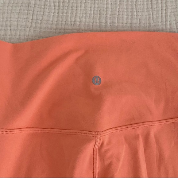 Lululemon Align High Rise Light Orange Crop Leggings - Picture 4 of 6